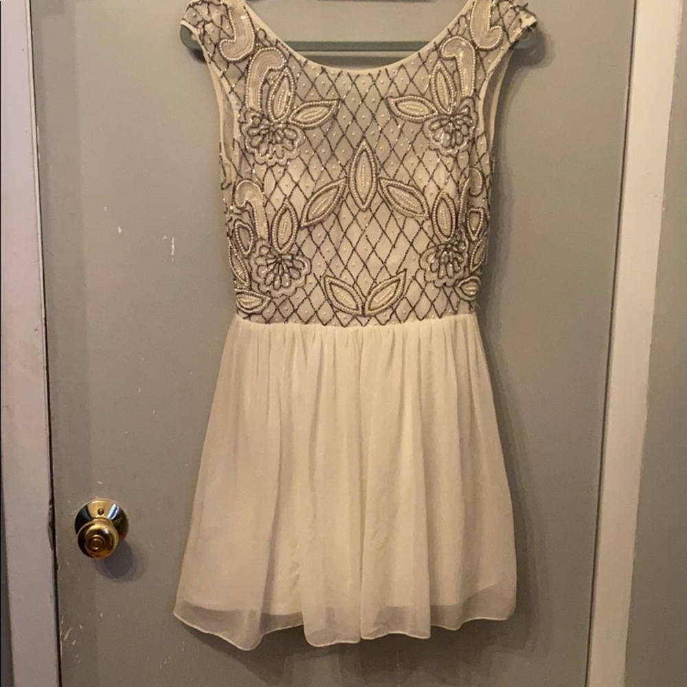 Yumi Kim beaded skater dress small nwt